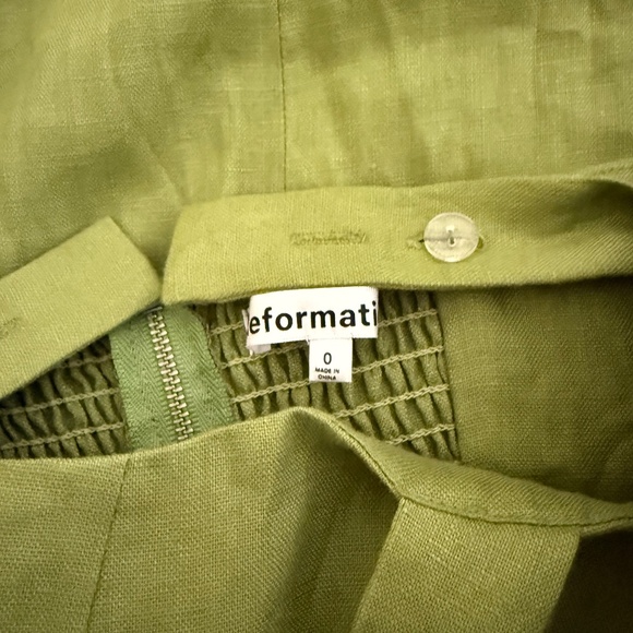 Reformation Miso Linen Mini Dress (NWT) - Picture 6 of 6